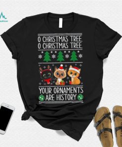 Cats Christmas Funny Cat Pajama For Cat Lovers Family Xmas Unisex Shirt