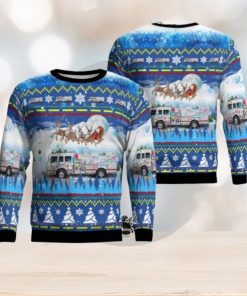 Centralia Fire Protection District, Centralia, Illinois Christmas Aop Ugly Sweater 3D Gift For Men And Women