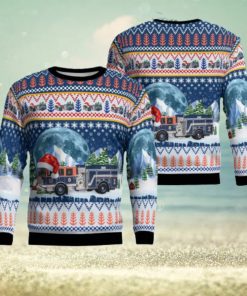 Champaign, Illinois, Illinois Fire Service Institute Aop Ugly Sweater 3D Gift For Men And Women