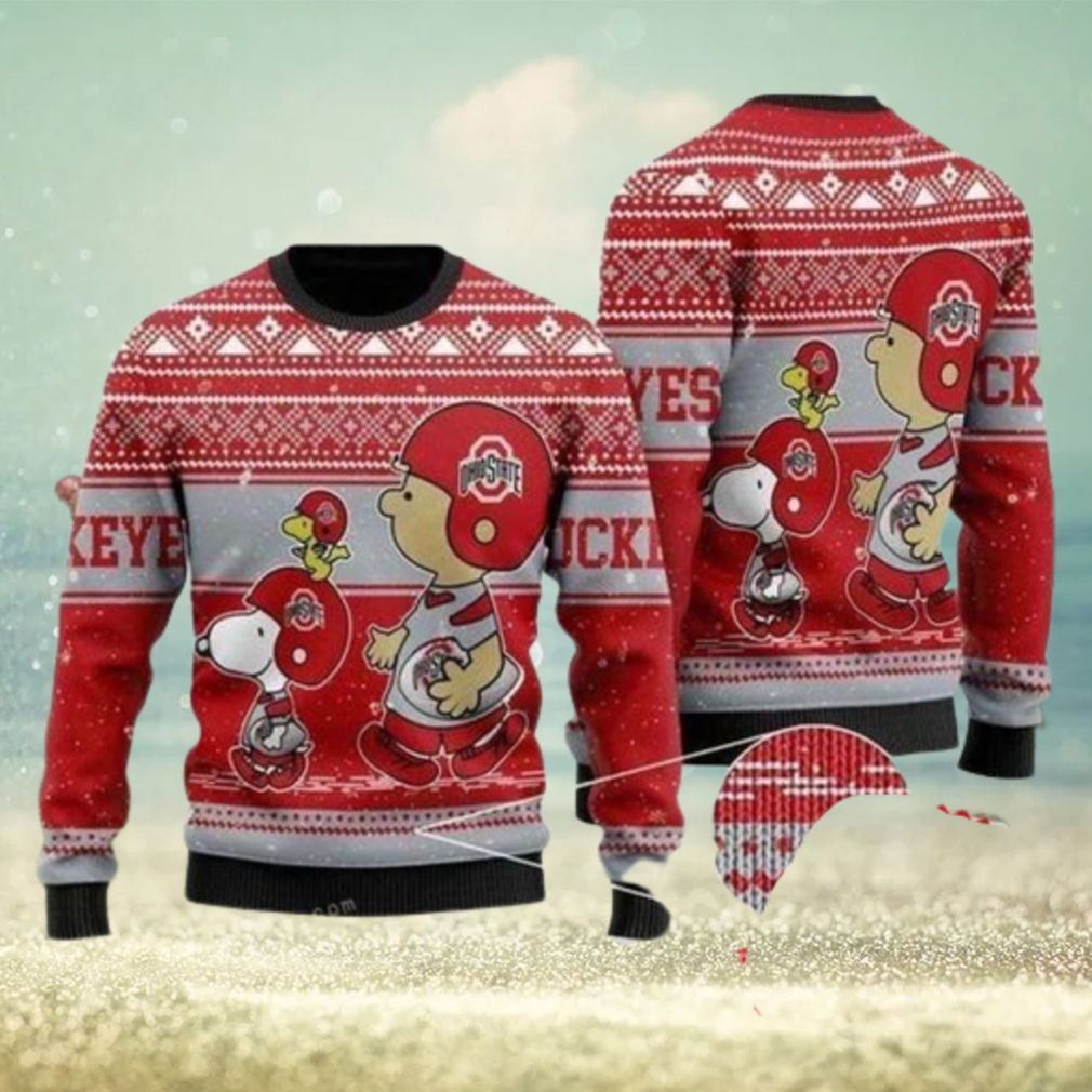 Cleveland Browns Snoopy Dog Christmas Ugly Sweater –