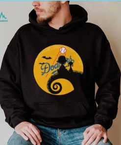 Charlie Brown and Snoopy Moon Los Angeles Dodgers Halloween 2023 shirt