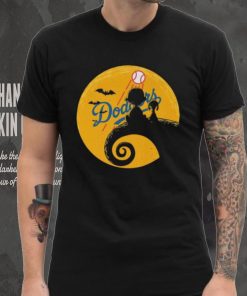 Charlie Brown and Snoopy Moon Los Angeles Dodgers Halloween 2023 shirt