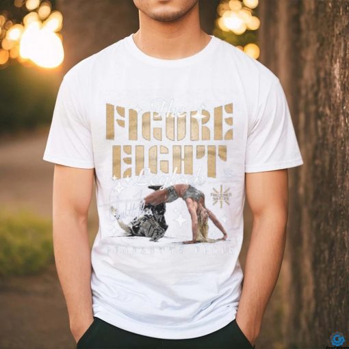 Charlotte Flair Figure Eight Leglock WHT shirt