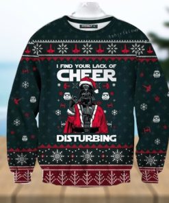 Cheer Disturbing Christmas Ugly Sweater Christmas Party