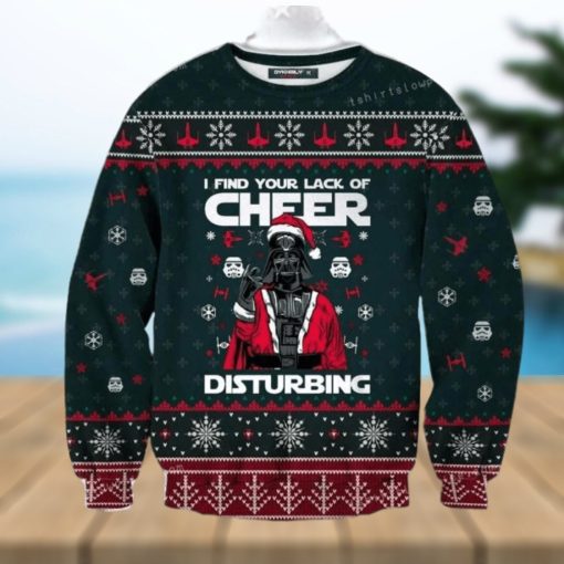 Cheer Disturbing Christmas Ugly Sweater Christmas Party