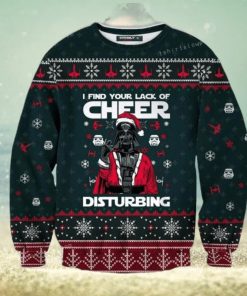 Cheer Disturbing Christmas Ugly Sweater Christmas Party