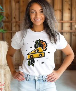 Cheese 4 Life with flowers art shirt