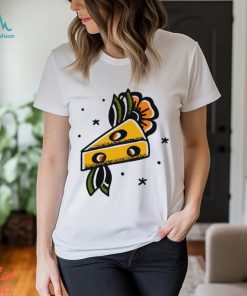 Cheese 4 Life with flowers art shirt