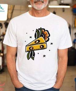 Cheese 4 Life with flowers art shirt