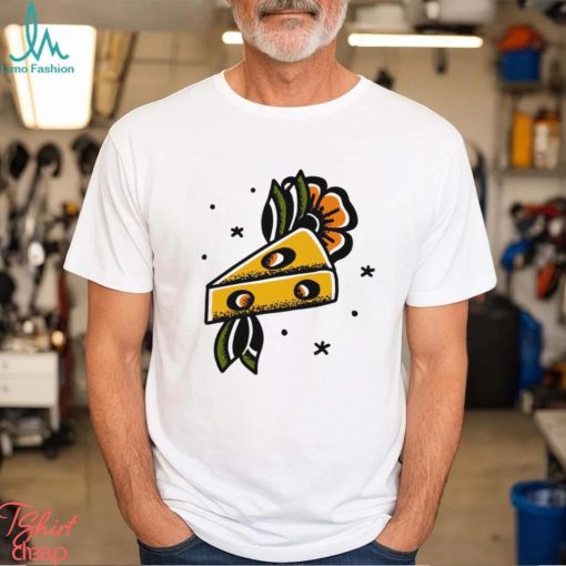 Cheese 4 Life with flowers art shirt