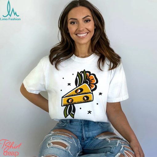 Cheese 4 Life with flowers art shirt