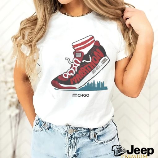 Chgo Marathon White Performance T Shirt