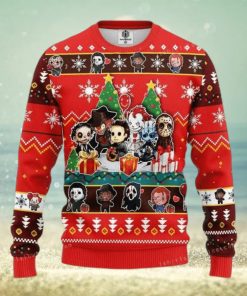 Chibi Horror Halloween Ugly Sweater Party