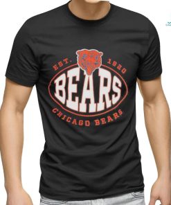 Men's Boss x NFL Black Chicago Bears Trap T-Shirt Size: Medium