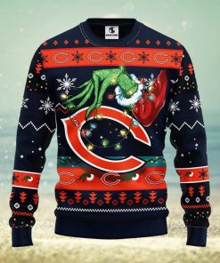 Chicago Bears Grinch Christmas Ugly Sweater