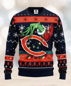 Chicago Bears Grinch Christmas Ugly Sweater