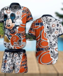 Chicago Bears NFL 3D Hawaiian Shirt And Shorts For Men And Women Gift Fans