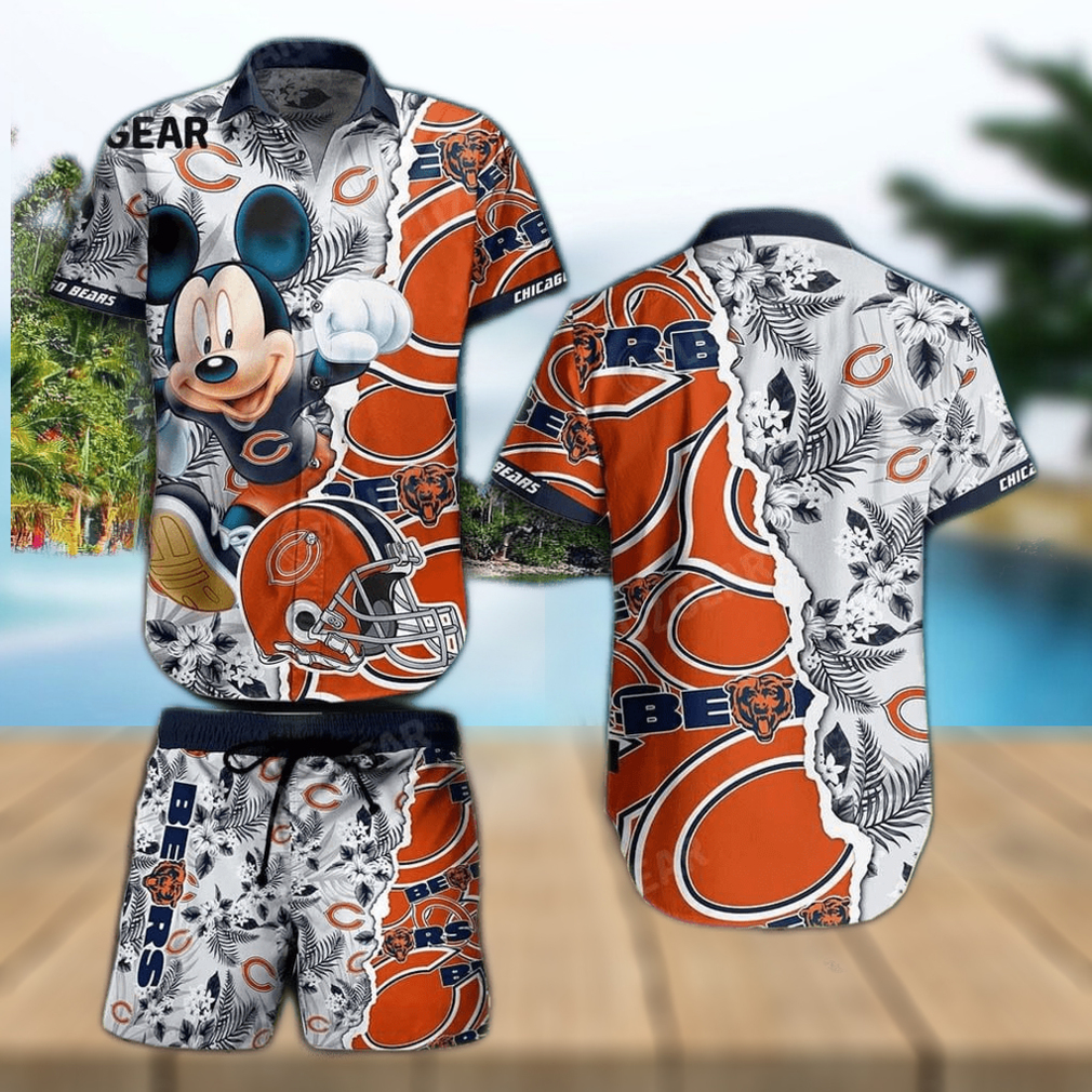 Chicago Bears Nfl Hawaiian Shirt For Fans-1