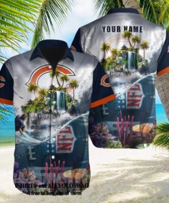 Chicago Bears NFL Classic Hawaiian Aloha Shirt