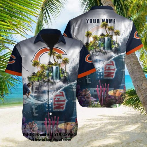 Chicago Bears NFL Classic Hawaiian Aloha Shirt