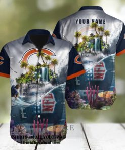 Chicago Bears NFL Classic Hawaiian Aloha Shirt