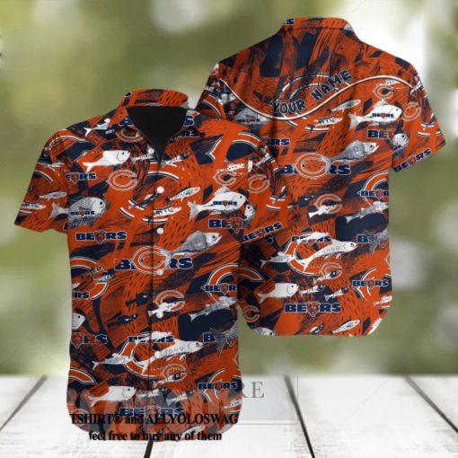 Chicago Bears NFL For Fan All Over Print Hawaiian Aloha Shirt