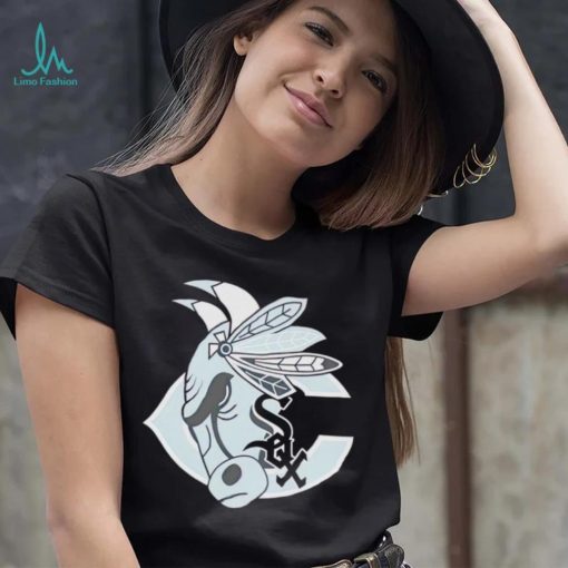 Chicago Bulls Bears Blackhawks White Sox logo shirt