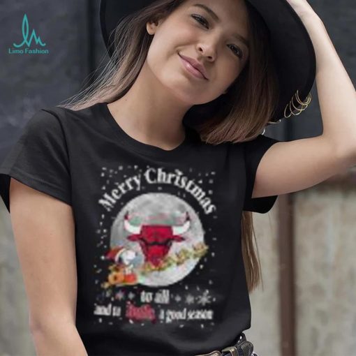 Chicago Bulls Merry Christmas To All And To Bulls A Good Season NBA Basketball Sports T Shirt