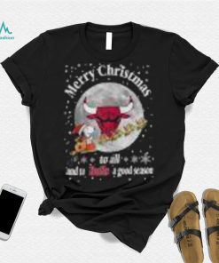 Chicago Bulls Merry Christmas To All And To Bulls A Good Season NBA Basketball Sports T Shirt