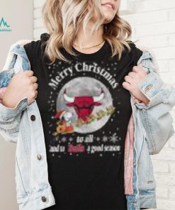 Chicago Bulls Merry Christmas To All And To Bulls A Good Season NBA Basketball Sports T Shirt