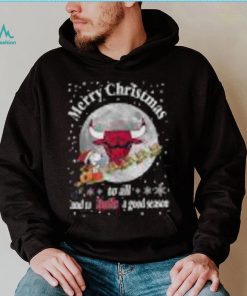 Chicago Bulls Merry Christmas To All And To Bulls A Good Season NBA Basketball Sports T Shirt