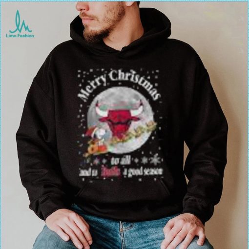 Chicago Bulls Merry Christmas To All And To Bulls A Good Season NBA Basketball Sports T Shirt
