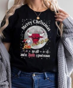 Chicago Bulls Merry Christmas To All And To Bulls A Good Season NBA Basketball Sports T Shirt