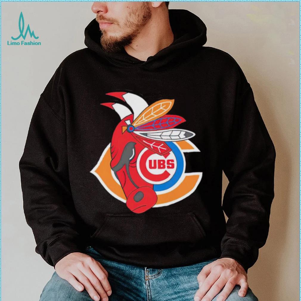 Chicago Cubs Bulls Bears Blackhawks Logo shirt, hoodie, sweater