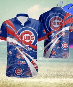 Chicago Cubs Hawaii Style Summer Beach Hawaiian Shirt And Short