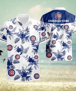 Chicago Cubs Hawaiian With Floral Summer Vacation 3D Summer Beach Hawaiian Shirt And Short