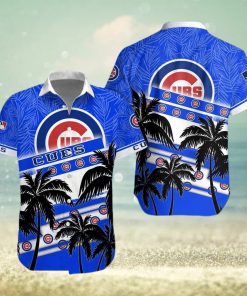 Chicago Cubs MLB Logo Hawaiian Shirt And Short Set Men Women