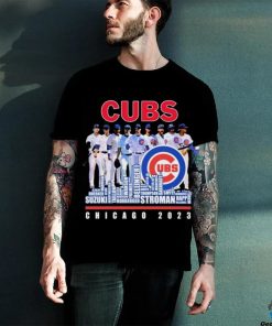 Chicago Cubs Skyline Players Name 2023 Shirt