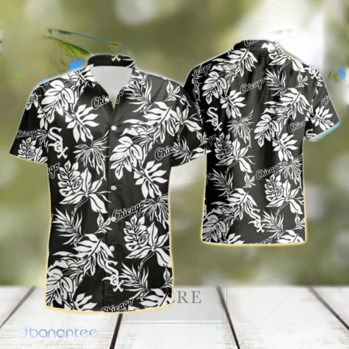 Chicago White Sox Tropical Flower Short Sleeve 2023 Summer Gift Hawaiian Shirt