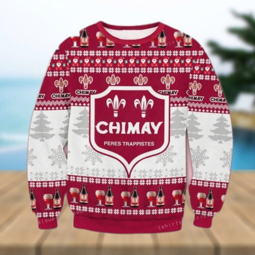 Chimay Peres Trappistes Chritsmas Ugly Sweater Party