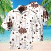 Baltimore Orioles Mascot And Leaves Tropical Pattern Hawaiian Shirt