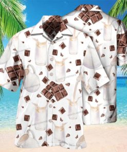 Chocolate Milk Is Cheaper Than Therapy Basic Style Hawaiian Shirt