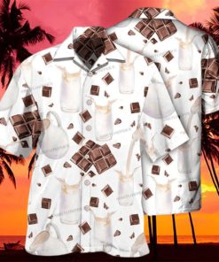 Chocolate Milk Is Cheaper Than Therapy Basic Style Hawaiian Shirt