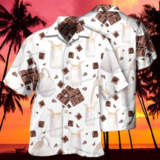 Chocolate Milk Is Cheaper Than Therapy Basic Style Hawaiian Shirt