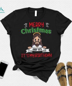 Christian Christmas Happy Birthday Jesus Family Matching Unisex Shirt