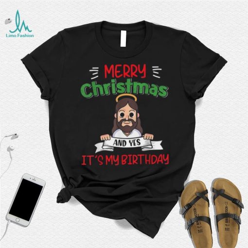 Christian Christmas Happy Birthday Jesus Family Matching Unisex Shirt
