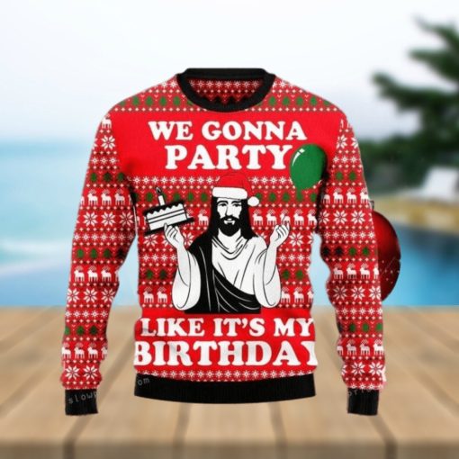 Christian Party Ugly Christmas Sweater