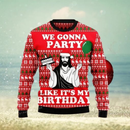 Christian Party Ugly Christmas Sweater