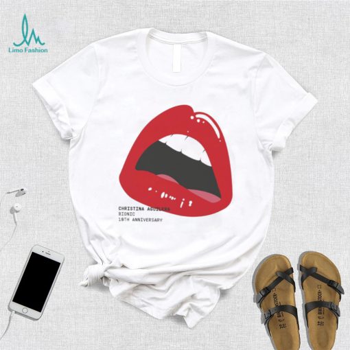 Christina aguilera bionic 10th anniversary T shirts