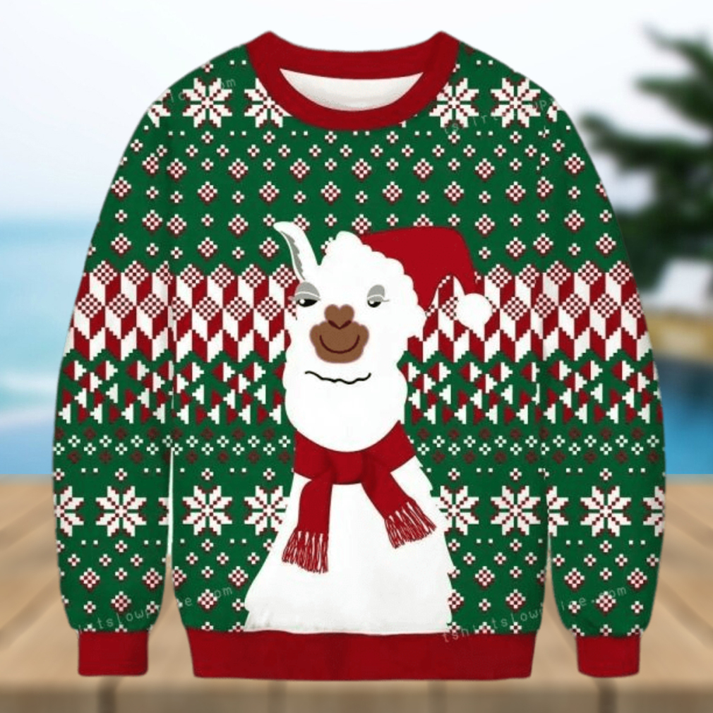 Christmas Alpaca Ugly Sweater Christmas Party - Limotees